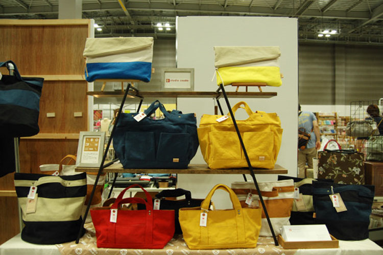 倉敷帆布肩掛けトートバッグ