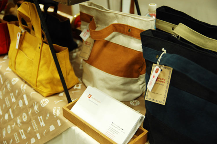 倉敷帆布バケツ型トートナッグ