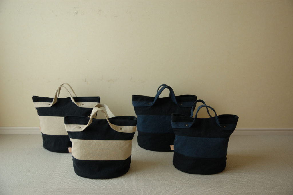 倉敷帆布バケツ型トートバッグ
